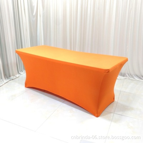 Rectangular Fitted Spandex Tablecloths Wedding Party Patio Table Covers Event Stretchable Tablecloth Sixteen different colors